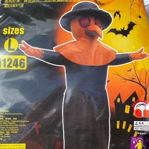 Plague doctor inflatable comedy Halloween costume